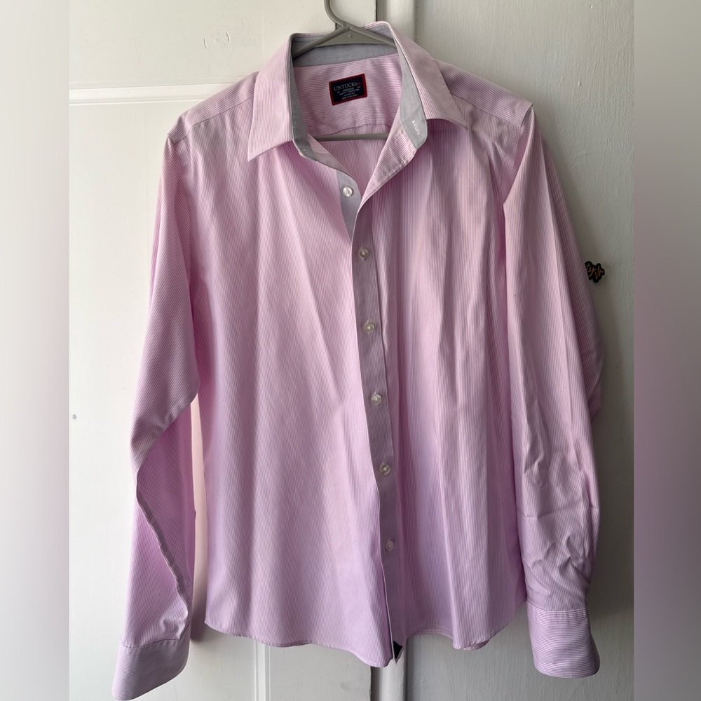 UNTUCKit Light Pink Dress Shirt
